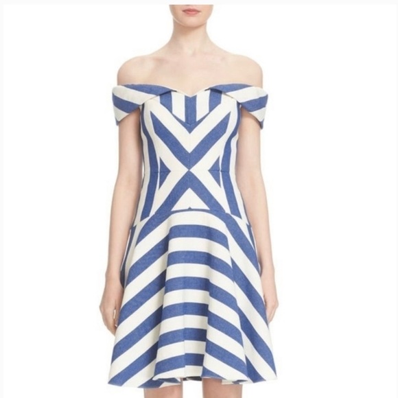 Milly Mariella Off The Shoulder Dress - Picture 1 of 15